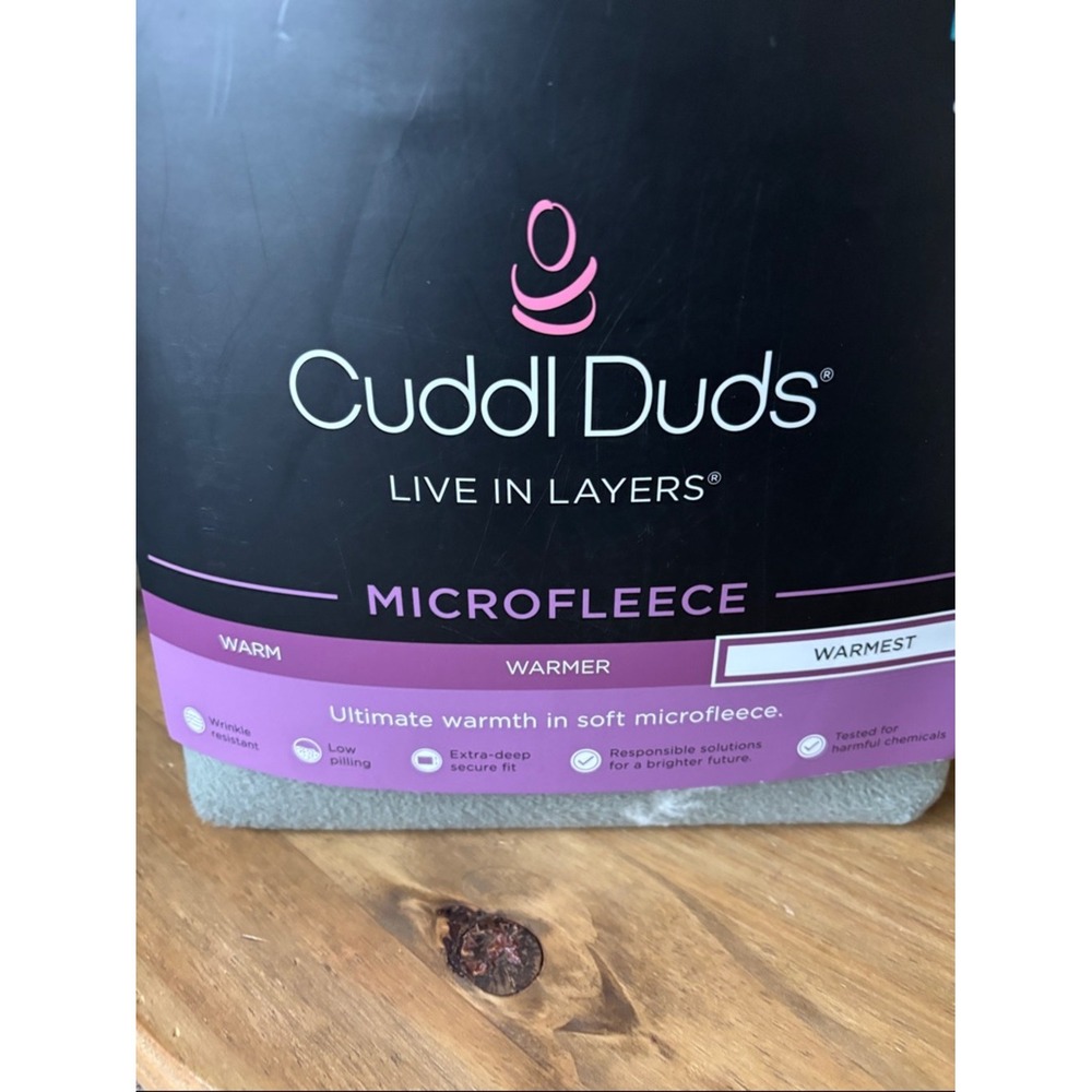 Cuddl Duds Twin Microfleece Sheet Set Green & White Leaf Print GIFT NEW - Picture 6 of 12